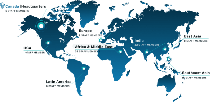 Global map of Illume presence